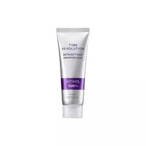 [셀러허브][미샤] 미샤 타임 레볼루션 레티놀 500샷 랩핑 마스크 80g (S14862934)