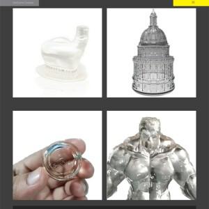 호환 수지 3D 프린터 SLA DLP 인쇄용 크리스탈 클리어 투명 감광성 UV 경화 LCD  405nm 표준 포토폴리머