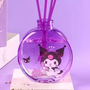 쿠로미 글라스 디퓨저 120ml(녹차향)/리필 액상 오일 용기 스프레이 선물용 향기 냄새제거 거실 욕실