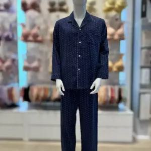 [비비안]남성 다이야 파자마세트 네이비 ( MP6015 )