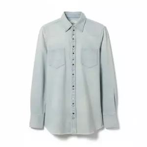 GOLDEN GOOSE 26SS 해머드 스터드 블리치드 데님 셔츠  GMP00487 P000636 50100)