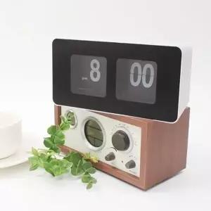 오토 플립 시계 - 뉴블랙앤화이트 (KYR-WCB0DFF)