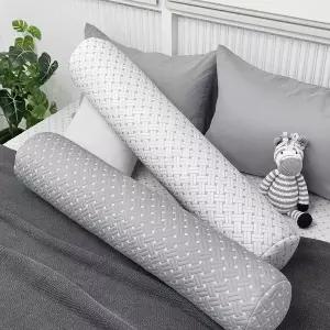 [베드앤데코]크로스 트리플 스틱 캔디쿠션커버