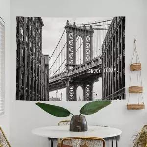 포스터 그레이시티 식탁보 포스터가림막 패브릭 3사이즈 월 데코 창문가림막