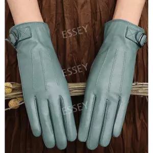 여자 겨울 클래식 운전 외출 모임 버클 가죽 가을 장갑