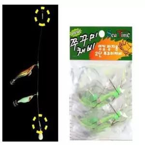 고품질 바다 keyword16 오징어 문어 낚시 도래 도래 채비 오징어 (WFKBMTY)