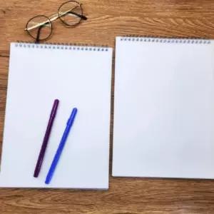 무지노트 낙서장 무지 스프링 캘리그라피 무선 노트 드로잉 스프링공책