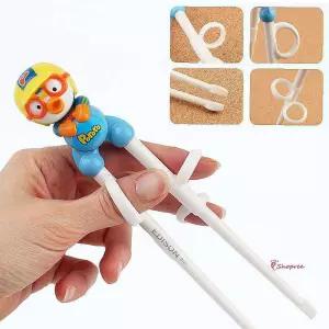 뽀로로 교정젓가락 에디슨젓가락 1단계 왼손용 유아ssu356