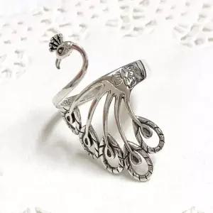 프리사이즈공작반지 실버반지 유니크실버디자인 925실버꿈반지 (WFKC5GQ)