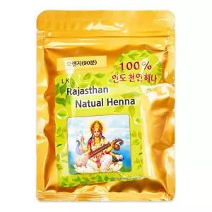 염색 새치 머리 100g IS-SA 화장품 헤어스타일링 셀프염색 염색약 헤어염색 헤어 인도 오렌지 헤나