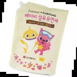 다우니섬유유연제 쿨샵 베비언스 핑크퐁 베이비 섬유유연제 유아세제