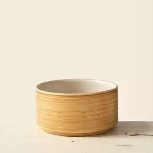 [조르지오]이천도자기 OF23YT82 우디 도자기 일자 공기 10.5cm