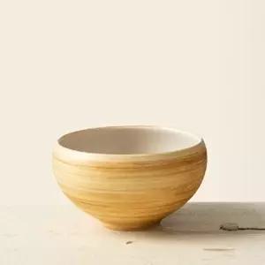 [조르지오]이천도자기 AN75HK25 우디 오목 공기 11cm 도자기 밥그릇