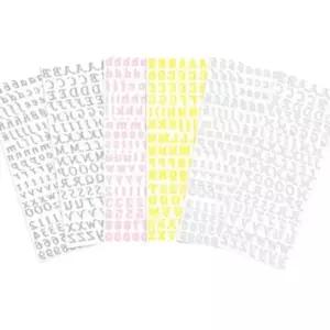 2입 알파벳 스티커모음 폴꾸스티커 스티커