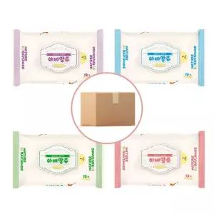 대용량 미니물티슈 벌크형 여행용물티슈 10매 250개 일회용티슈 대용량