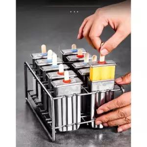 수제아이스크림몰드 스테인리스 아이스바 원형 간식 몰드