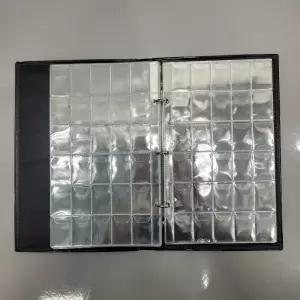 와이낫몰 스퀘어 동전 앨범 수집 내부속지 10장 포함/동전앨범 주 외국돈앨범 외국동전수집 동전모으기