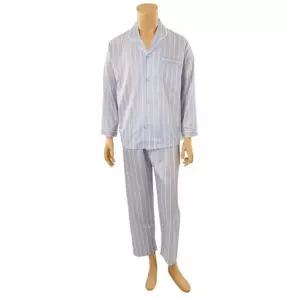 [갤러리아] 이월상품 실크 파스텔 스트라이프 남성 파자마세트 VPA4275M
