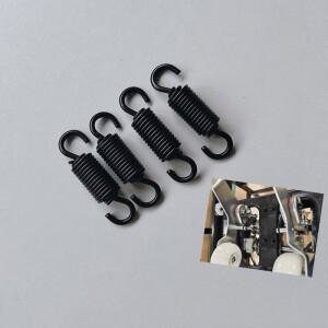 마사지 의자 운동 스윙 암 액세서리 길이 54mm 블랙 텐션 용수철 4개