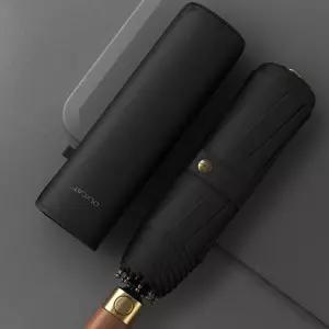 olycat 10살 고급 특대형 우드 3단 자동우산 답례품 판촉물우산 3단자동우산