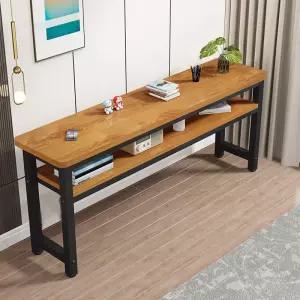 폭 좁은 선반 이동식 침대옆 창가테이블 베란다 바테이블 긴 보조 탁자