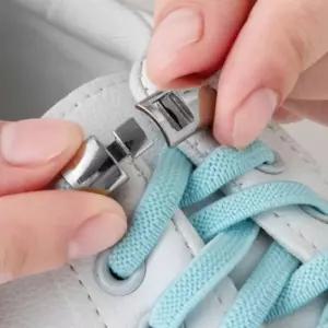 매듭없는 신발끈 무매듭 운동화끈 버클 2p 매듭없는신발끈 무매듭신발끈