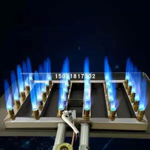 업소용 가스렌지 철판구이 사각화구 간텍기 고기판 오징어