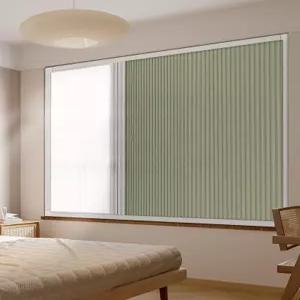 버티컬 블라인더 창문형 무타공 완전 제곱미터 슬라이딩 창문 암막 단일 커튼 원단 개폐