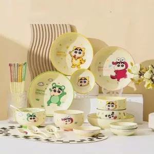 가정용 실내 부엌 짱구 식기 캐릭터 세트 제품 못말려 주방 짱구는
