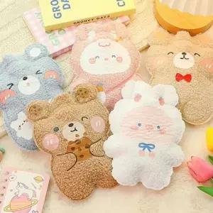 크리스마스선물 (큰손) 뽀글이캐릭터물주머니 보온 온수팩 겨울 보온물주머니