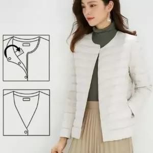 6컬러 여성용 오리털 경량 패딩 겨울 이너패딩 간절기