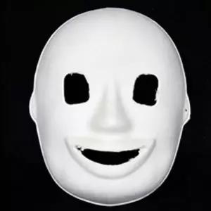 종이탈 광대탈 반가면 색칠놀이 꾸미기 종이가면 5개