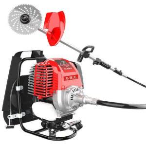 등받이식 소형 다목적 농사용 김매기 예초기줄날 가스식 가스 타초기 오양 예초기