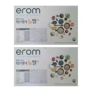 이롬 생식 뉴밀 어르신 선식 이름 영양 이룸 간식 노인 시니어 건강식 21포 2박스 MJ