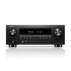 데논 AVR-S970H 8K 울트라 HD 7.2 채널(90W X 7) AV 수신기 - 게임, 음악 스트리밍, 3D 오디오 및 비디오, 알렉사 + HEOS, 블랙용으로 제작됨
