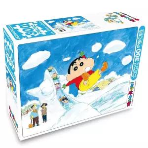 금비가 짱구는 못말려 눈썰매 직소 퍼즐 300 피스 짱구는못말려굿즈 집콕놀이 어린이퍼즐