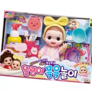 (다올)목욕놀이 장난감 아기 유아 욕조 세트 인형