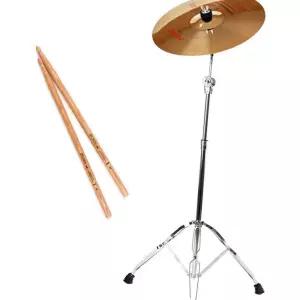 (다올)심벌 스탠드 세트 16인치 고고장구 리듬 난타