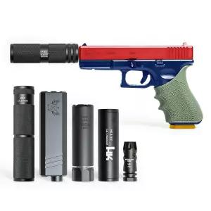 스트라이크 타입 소염기 압박자 서바이벌건 오프레서 칼라파츠 경량 미니