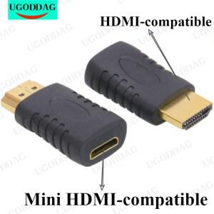 HDMI 호환 수-미니 소형 암 풀 컨버터  컴퓨터 HDTV 텔레비전 모니터 프로젝터  금도금
