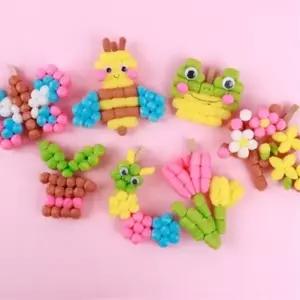 미니플레이콘 가랜드만들기(봄 친구들)