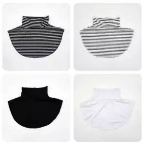 봄 가을 신축성 좋은 이너 베이직 페이크 목폴라