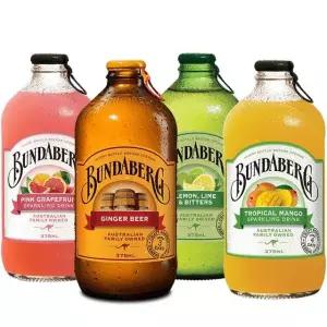 분다버그375ml 12병 핑크자몽 진저비어 레몬라임 망고