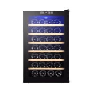 와인셀러 가정용 와인 냉장고 맥주 술장고 소주 걸이컵 탕비실 A 화이트 평면문 레드 셀러