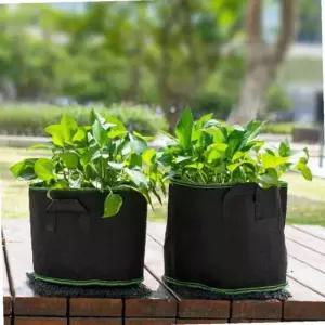 부직포 숨쉬는화분 텃밭꾸미기 세트 2p 베란다 화분