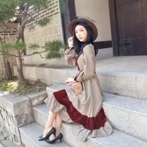 [하프클럽/]빅토리아 벨벳 경성의복 개화기 의상