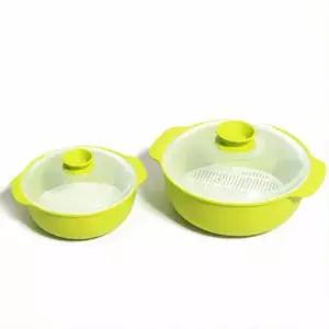 현이몰 니본 쿡앤밥찜기2p(칼라찜기) 전자렌지 계란찜기 라면용기 전자렌지용기 주방용품