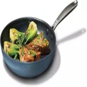 OXO 강화된 10μ201D 논스틱 프라이팬 세라믹 PFAS 프리 조리기구 스테인리스 스틸 손잡이 계란 및 오믈렛