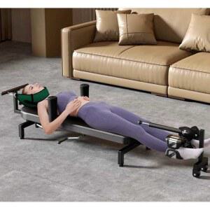 견 모델 디스크 허리보호대 허리 벨트 교정 보조 굽은등 물구나무 밴드