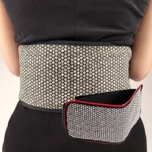 (사이즈 싱글포켓)뉴에이커 그래핀 핫팩 찜질벨트 허리찜질기